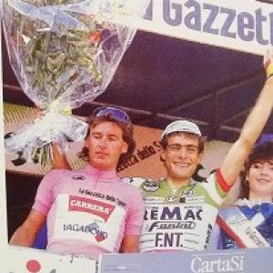 4. CIMINI, sotto la Guida di Bini vinte la tappa al Giro d'Italia 1987