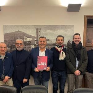 1 (Gallery). Comitato tappa Porcari Giro d'Italia 2026