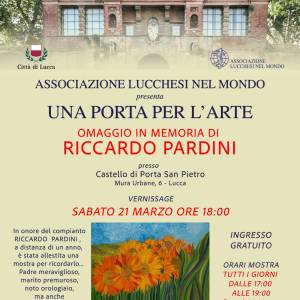 volantino mostra stampa