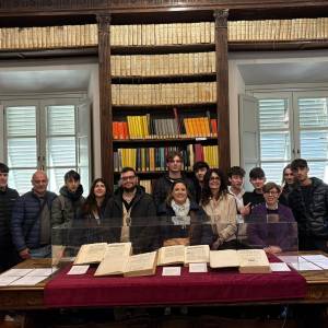 in biblioteca di stato Lucca