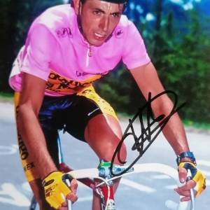 1. Franco Chioccioli in maglia rosa
